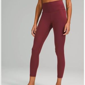Lululemon Wunder Under High Rise Tight Leggings 25” size 12
